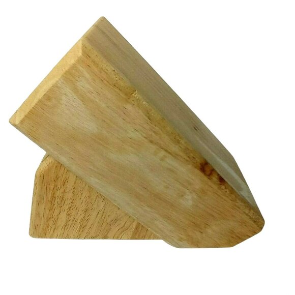 KitchenAid 13 Slot Knife Holder Oak - Picture 4 of 7